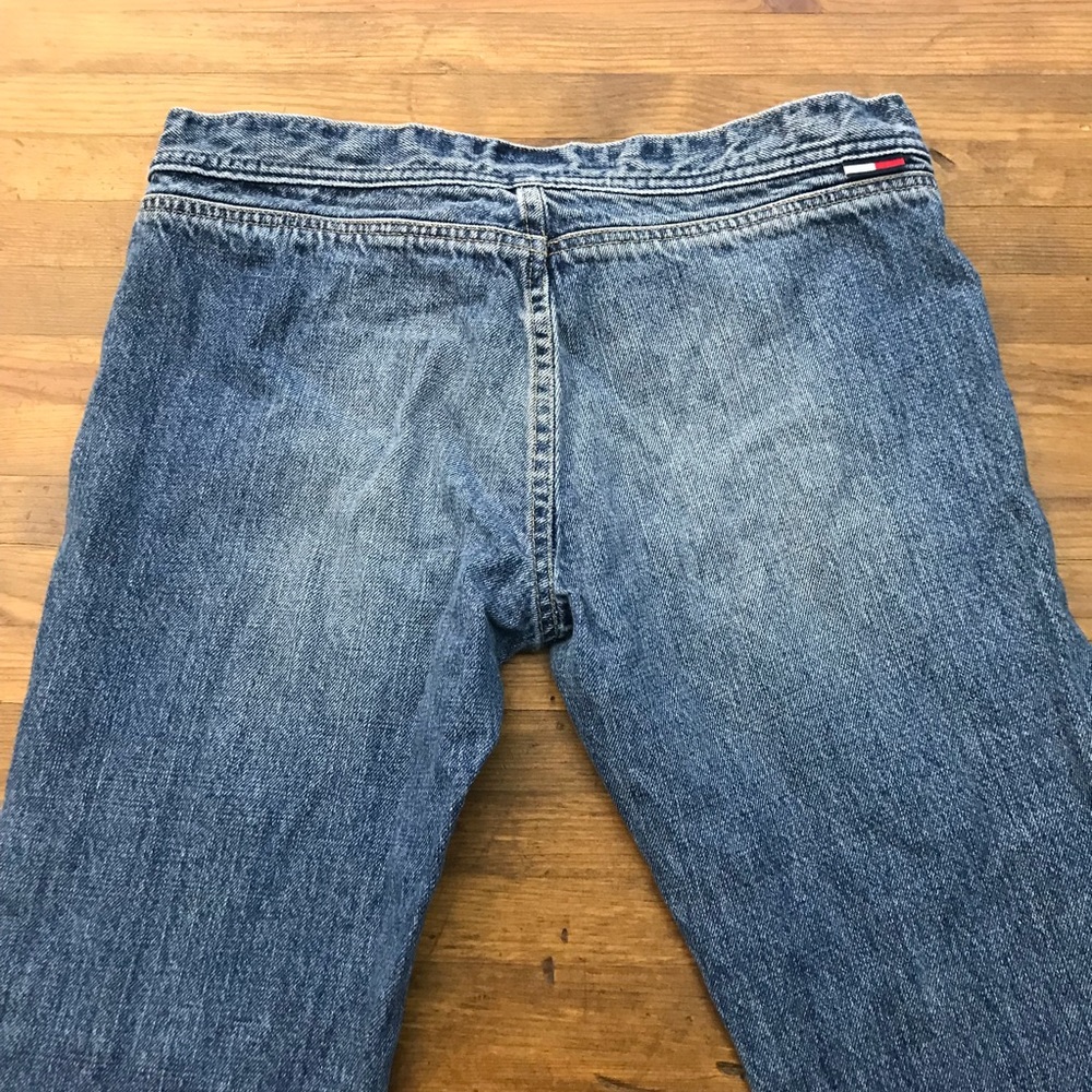 Tommy Hilfiger 90’s Lo Rise Jeans Sz 11 Wide Leg O - Picture 8 of 8